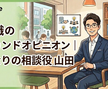 転職相談をセカンドオピニオンとして承ります 【開設キャンペーン】先着で3,000円→2,000円実施中 イメージ1