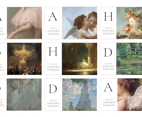 結婚式に合うおしゃれなエスコートカードを作成します 上品でエレガントなデザイン　〜あなたの結婚式を華やかに〜 イメージ2