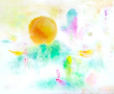 絵はがきでも出せ、額縁にも入れられます ホスピタルアート・セラピーアート絵はがき イメージ2