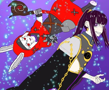 TRPGなどのキャラデザインと立ち絵を描きます TRPGなどの立ち絵を描かせていただきます。 イメージ2