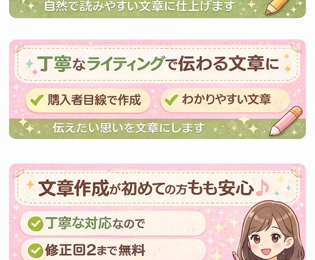 商品紹介・体験談の文章を丁寧に作成します イメージ1