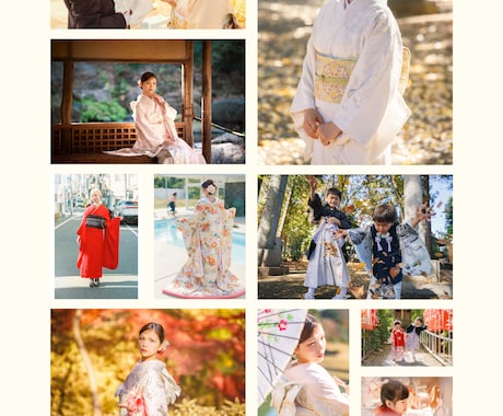 着付けご注文でプロが撮影、写真1枚プレゼントします 着付け師フォトグラファーが丁寧に手早く着付け、撮影します イメージ1