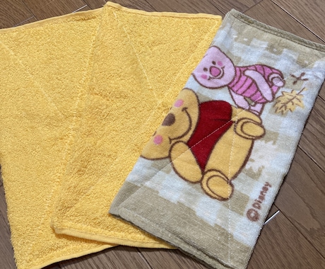 簡単な裁縫をいたします とくに雑巾作成古タオルを送っていただいたら雑巾に仕上げます イメージ1