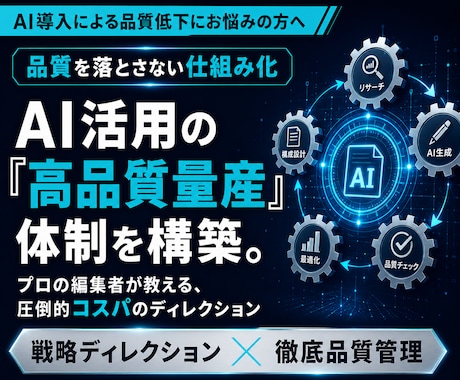 AI記事量産の仕組みづくりを支援します 300記事超で確立したワークフローを丸ごと移植！ イメージ1