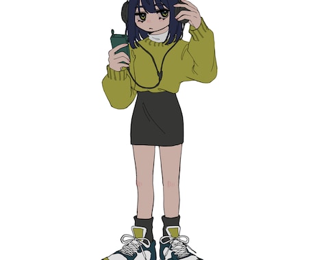 シンプルで可愛いキャクターを提供します ゆるすぎずシンプルで可愛いあなただけのキャラクター作成 イメージ1