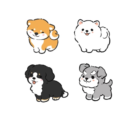 即日可能！動物キャラ、ペットイラストを描きます 可愛いからカッコいい、アイコン・ヘッダー・グッズ様々な用途で イメージ2