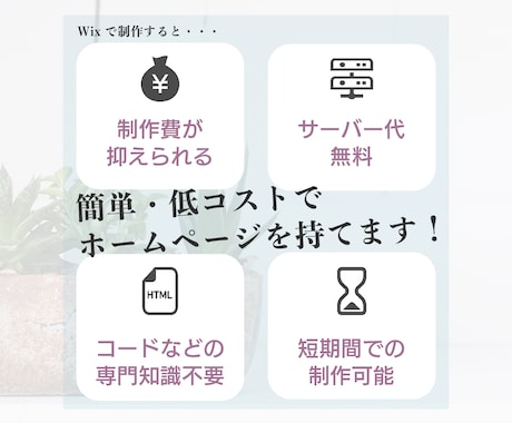 低価格で予約・支払い機能付きHP制作いたします Wixパートナーが制作！納品後も操作をサポート！丁寧対応！ イメージ2