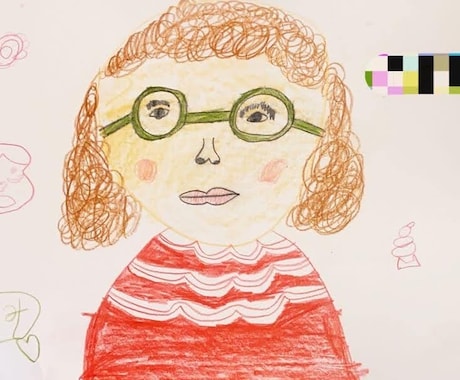小学生のかわいいにがおえやさんをしています イメージ1
