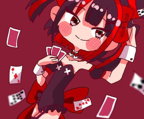 ミニキャラ、SD描きます キラキラした可愛い絵を描きます イメージ2