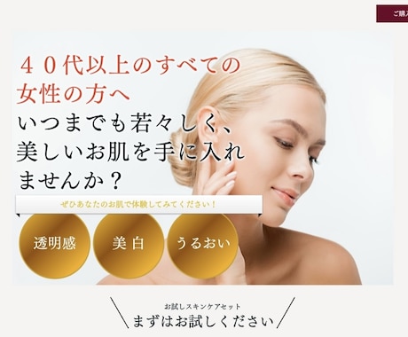 ペライチでライティングページ（LP）を作ります 修正はお客様が納得するまで何度でも行います。 イメージ2