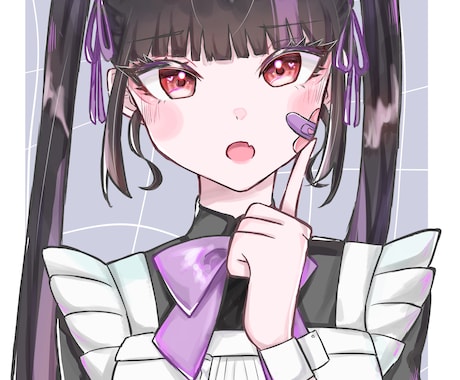 かわいい女の子のイラストを描きます イメージ1