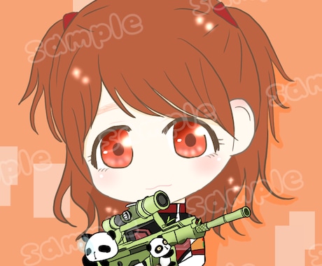 アイコン作ります 荒野行動やTwitterのアイコンに( ˶ˆᴗˆ˶ ) イメージ2