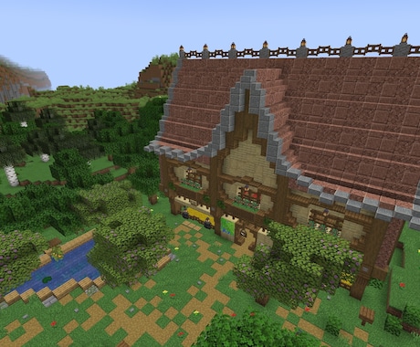 オシャレで落ち着くマイクラ建築代行します 『利便性×デザイン性』を元に、マイクラ建築を代行します。 イメージ1