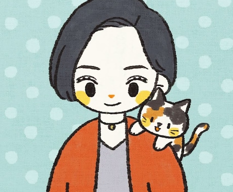 可愛いイラストで似顔絵アイコンを描きます 自分だけの特別なアイコンを作ってみませんか？ イメージ2