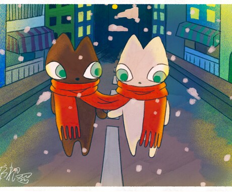 動物のキャラクターのイラストをお描きします 優しいタッチのイラストが好きな方、お気軽にご相談ください♪ イメージ2