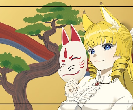 オリキャラの魅力を引き出す一枚絵作成します 空気感のあるイラストが得意です！ イメージ2
