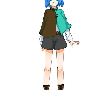 キャラデザ描きます キャラデザを考え、一枚の立ち絵を制作します！ イメージ2