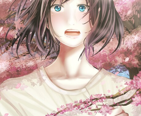 色鮮やかなご希望の創作キャラを描きます 動画用一枚絵、同人誌等表紙、貼り絵、SNS、キャラデザなど イメージ2