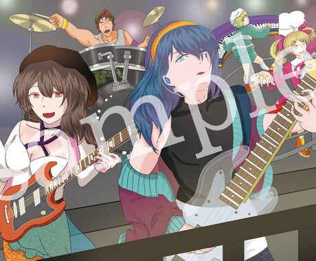 様々なイラストを描かせていただきます SNSなどで使用できるオリジナルイラスト描きます イメージ1