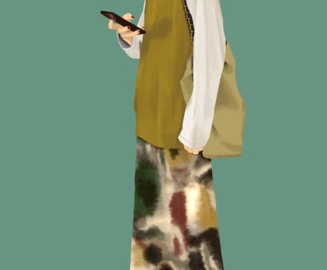 ファッションを楽しむ人のためのイラストを制作します SNS・プロフィール・ショップなど幅広くお使いいただけます。 イメージ1