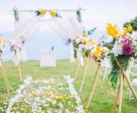 結婚式にまつわる相談承ります ☆式場選びから当日までの準備をサポート イメージ1