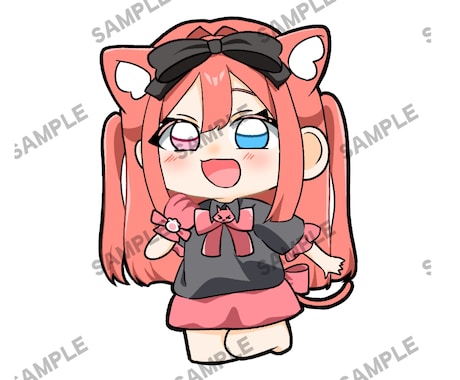 デフォルメイラストの依頼を受け付けます イメージ1