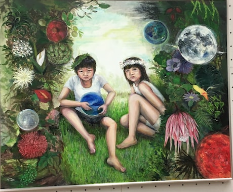 油絵描きます 小さなものから、大作まで、受賞作品もあります イメージ2