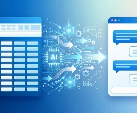 ExcelでのFAQのチャットボット化方法教えます IT知識0でも出来るAIを活用した社内FAQ整理の方法 イメージ1