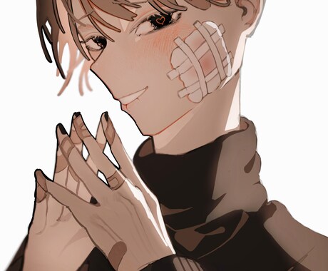 受注者様のこだわりアイコンイラスト作成いたします SNS用イラスト修正無制限、最安価1000円で受け付け中 イメージ2