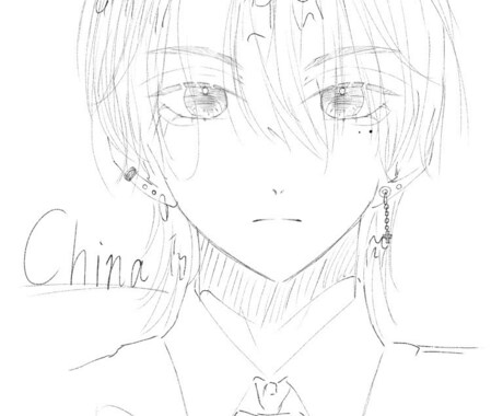 中国マフィア風なイラストも描いてます 自作発言しない限りは、お好きにご使用ください。 イメージ2