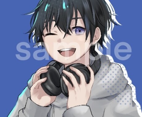 SNS用のアイコンを制作いたします デフォルメなら最短3日！等身キャラなら最短5日！ イメージ2