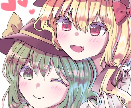 短納期☆サムネイルやキャラデザ、アイコン描きます 可愛くて綺麗な女の子のイラストならお任せ下さい！ イメージ2