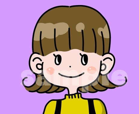 ほっこりやさしいオリジナルアイコンお描きいたします 。修正無制限でお受けしております！ イメージ2