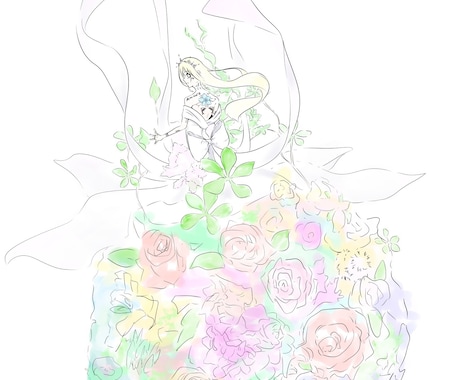 アイコンやキャラクターデザインのイラスト描きます 広告イラスト、Vtuberのキャラデザ、アイコン イメージ1
