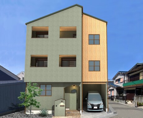 間取り図から住宅パースをCGでリアルに仕上げます 【現役建築士が制作】リアルな建築パースを短期間でお届け！ イメージ2