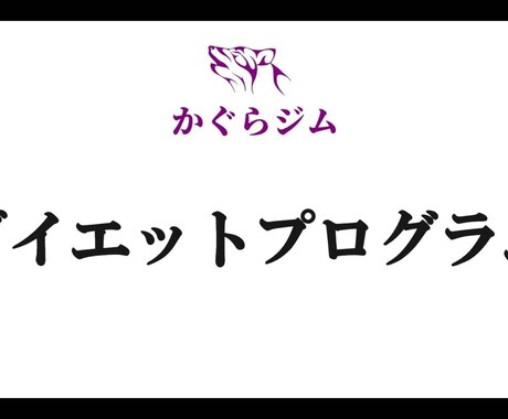 ダイエット用プログラムデータをお渡しします 今年こそはダイエット成功したい方必見です! イメージ2