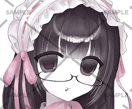 格安で萌え絵風かわいいイラスト描きます 安価で萌え絵風のイラスト描きます！アイコンなどに イメージ2
