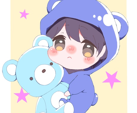 着ぐるみのかわいいイラスト描きます SNSのアイコンにぜひどうぞ！！！！！ イメージ1