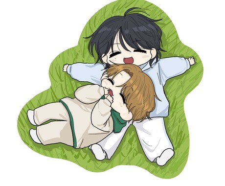 ゆるゆるかわいいイラストを描きます アイコンなどさまざま用途でご使用できるポップなイラスト イメージ2