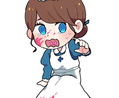 かわいいイラスト（医療用も可）を描きます あなたの希望するデフォルメのかわいいイラストを描きます。 イメージ2