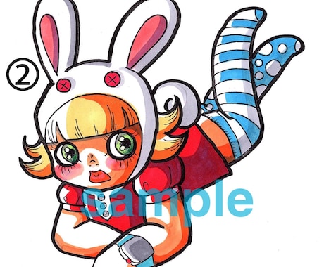 わたしのイラストで貴方のアイコン作ります わたしが描いた既存のイラストから貴方だけのアイコン作ります！ イメージ2