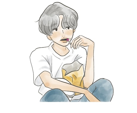 おしゃれイラストや、イメージアイコン描きます SNSやブログで使えるアイコンなどかわいイラストで再現します イメージ2