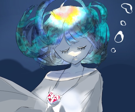 中学生がイラスト描きます 可愛いイラスト目指して頑張ります！ イメージ2