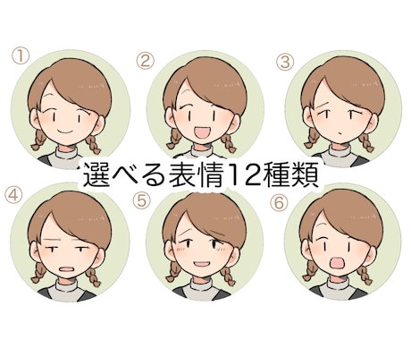 ゆるかわいいアイコン作成いたします 可愛いアイコンであなたの印象UP＊ イメージ2