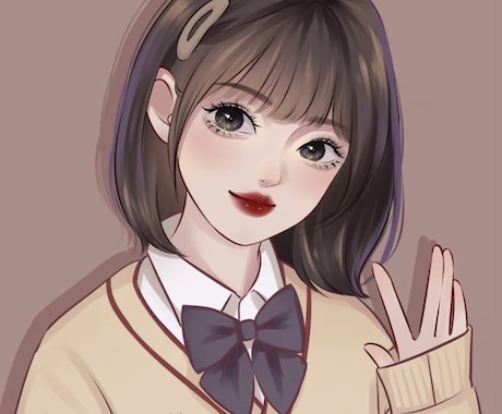 アイコン、似顔絵、イラストを作成します イメージ1