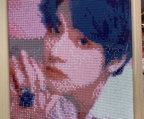 お好きな写真でダイアモンドアート代理作成してます ダイアモンドアート代理作成してます イメージ1