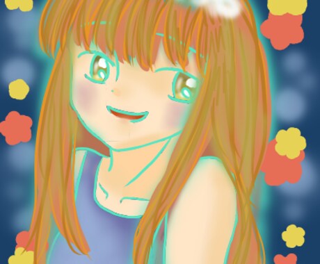 1枚1000円☆キャラデザインし、イラスト描きます ☆3点作ります☆女の子や動物が得意です☆ イメージ2