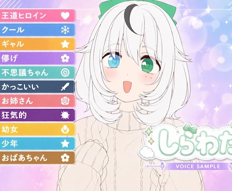 まっすぐに感情が伝わるお芝居を丁寧にお届けします 陽の芝居が得意です☀️赤ちゃん〜おばあちゃん、少年まで!! イメージ1