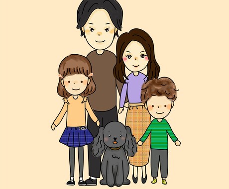 SNS向け雰囲気似顔絵アイコン制作します やさしいタッチのあなただけのアイコン イメージ2