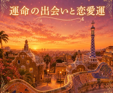 運命の出会いと恋愛運を占います 出会いは突然にやってきます、この恋は運命？ イメージ1